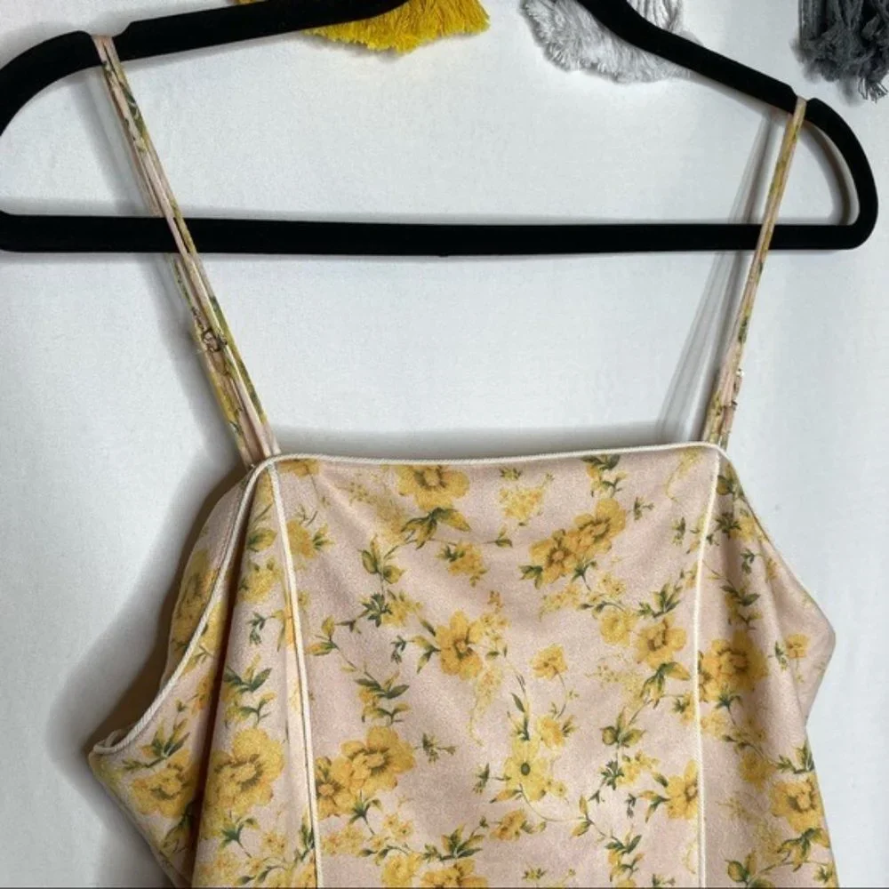 NWT Elliatt Wattle Detachable Skirt Dress Yellow - Picture 10 of 12